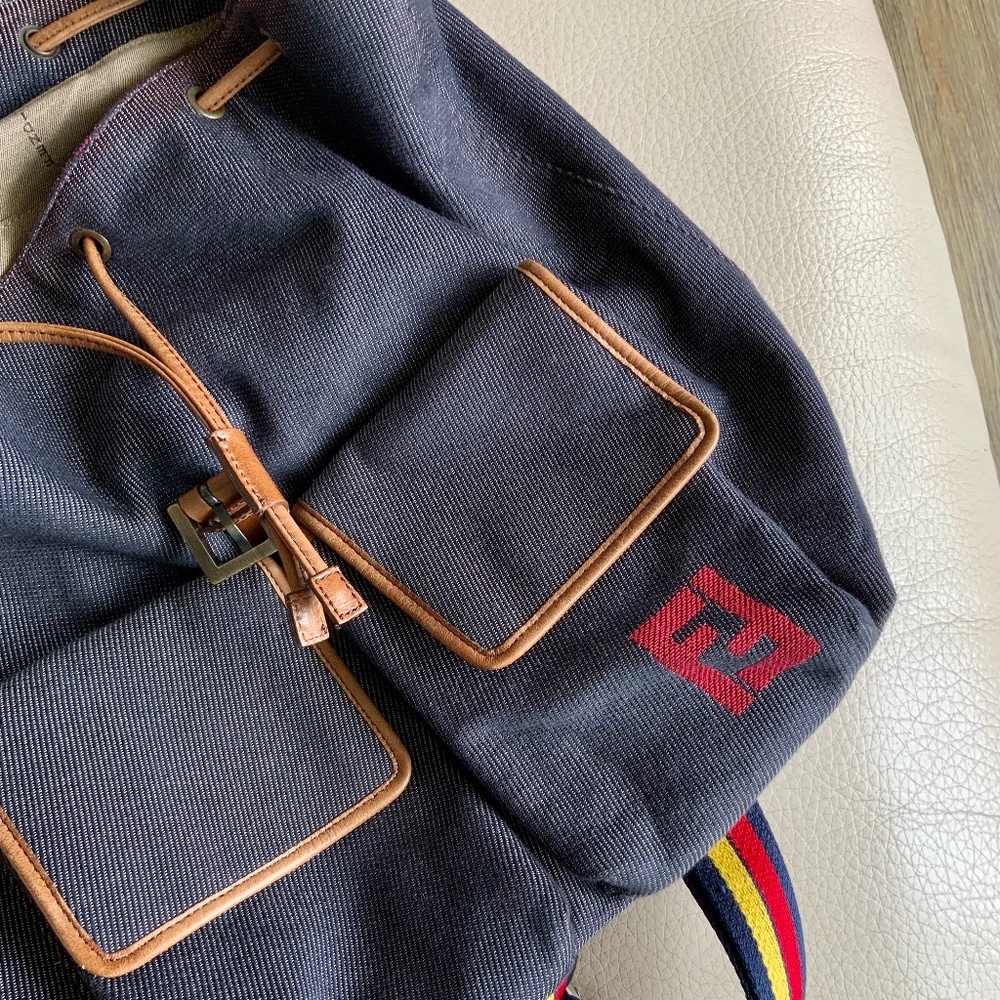 ‼️SOLD‼️ FENDI Drawstring Backpack